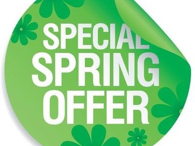 Spring special offer